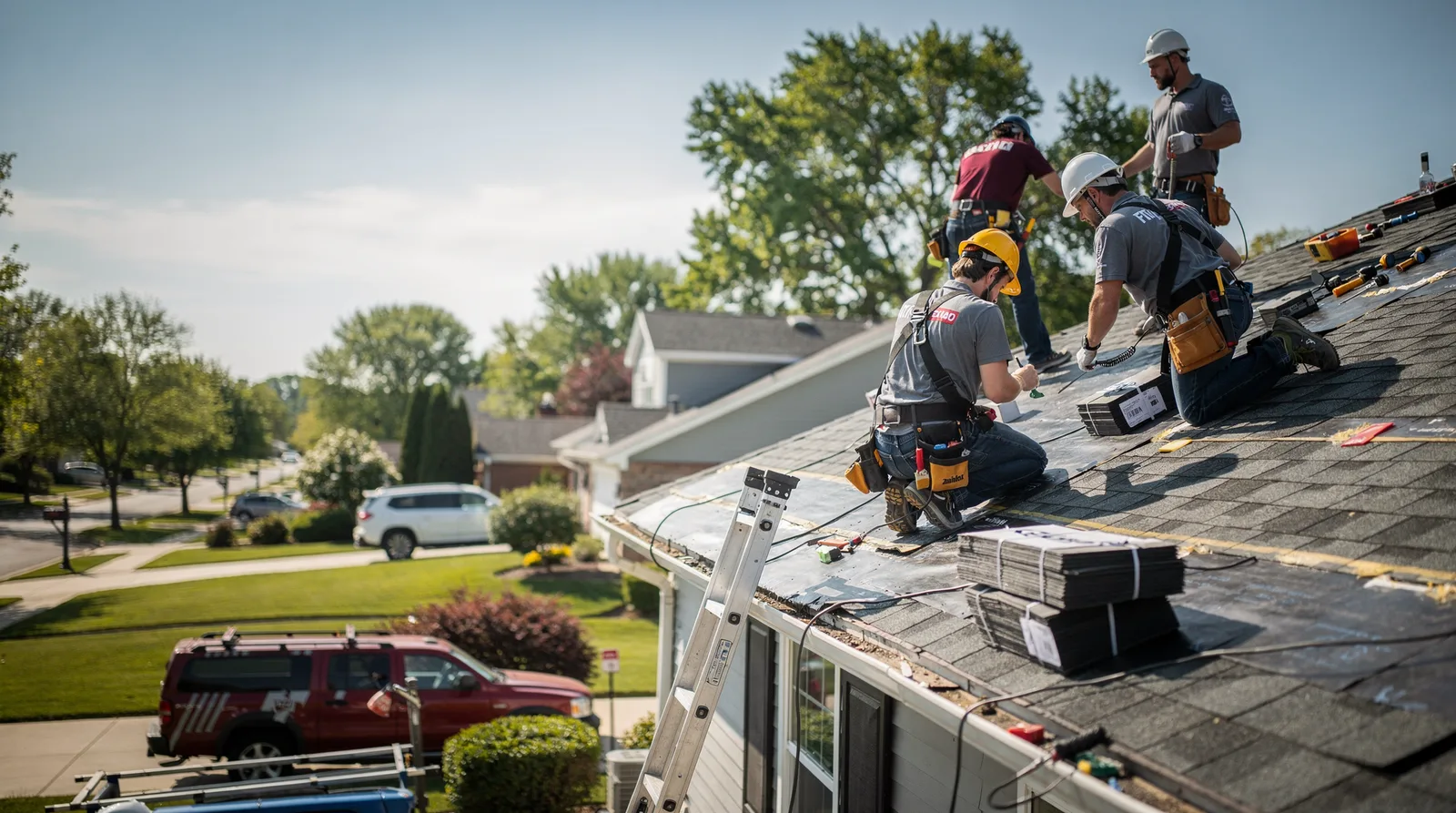 Roof Repair in Homewood, IL around you